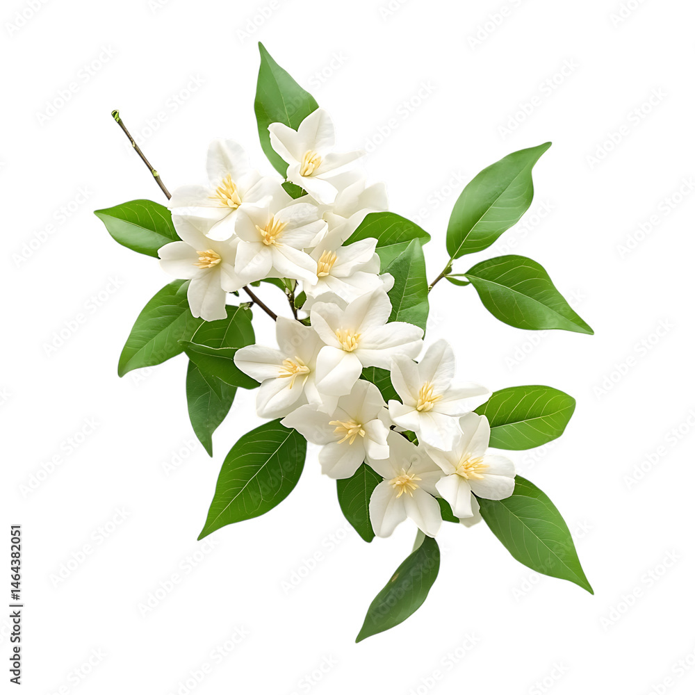 Fototapeta premium Mock Orange Jasmine png