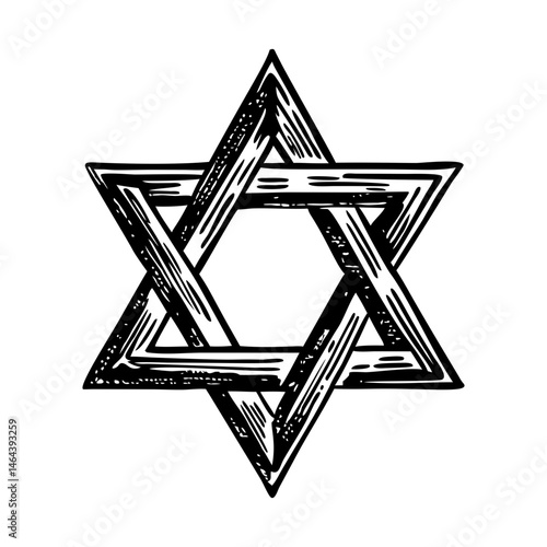 A sketchy style illustration denoting a faith symbol