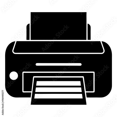 printer icon vector illustration