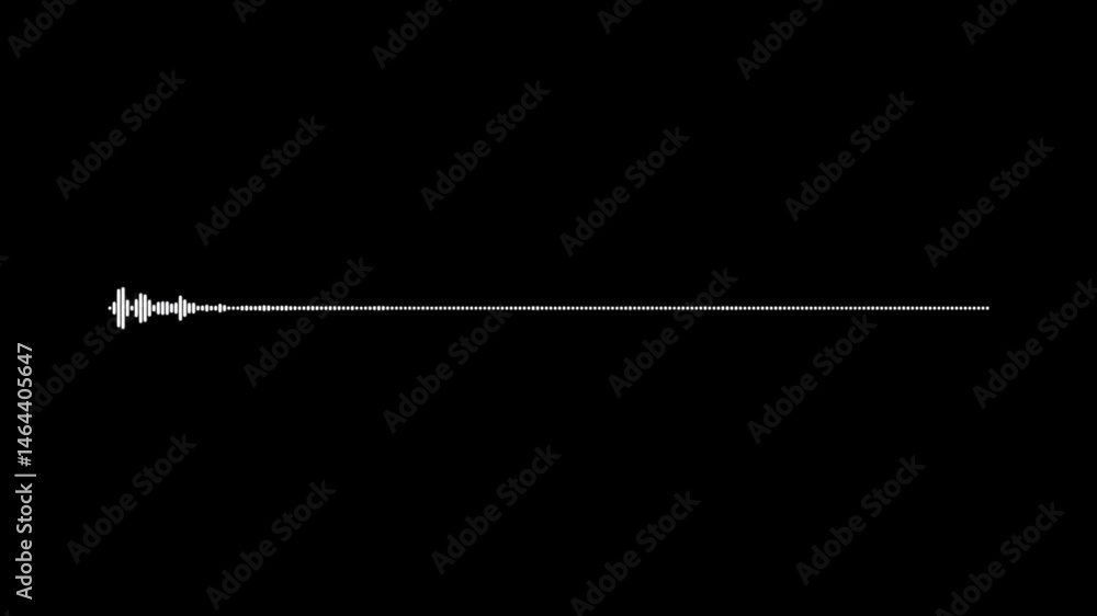 4k abstract music sound wave or audio wave from isolated on black background. 4k abstract music sound wave or audio wave from isolated on black background.