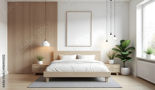 Stylish Minimalist Bedroom Interior Decor