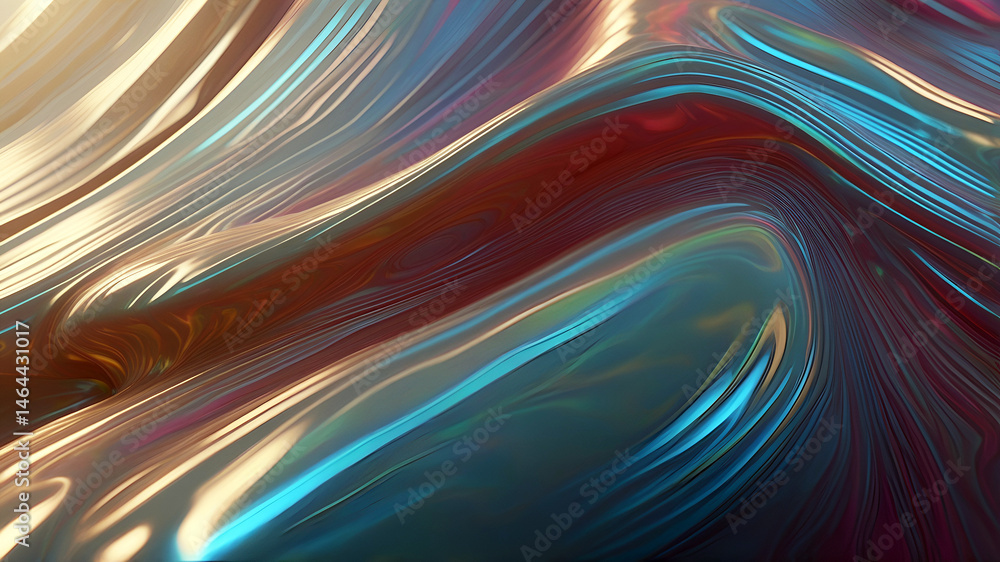 Abstract trendy holographic background. Smooth glossy vibrant texture in pale blue, silver and gold colors with scratches and irregularities. Copy space. Abstract trendy holographic background. Smooth glossy vibrant texture in pale blue, silver and gold colors with scratches and irregularities. Copy space.