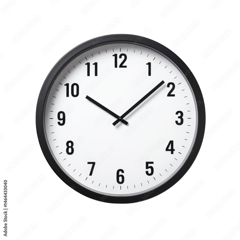 clock isolated on white background clock isolated on white background