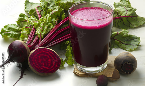 Beetroot juice with beetroots