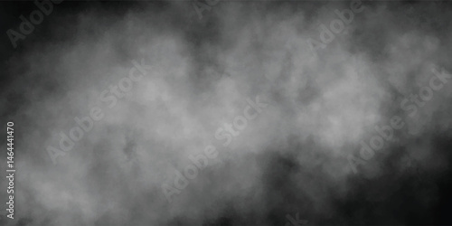 Black and White Abstract Fog Texture for Visual Backdrops

