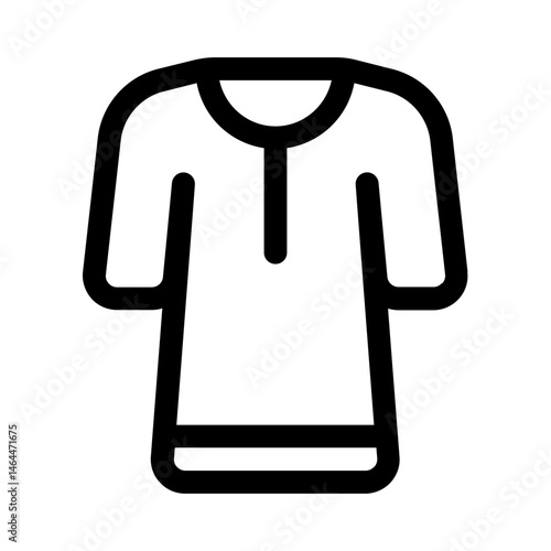 abaya icon with line style, perfect for user interface projects