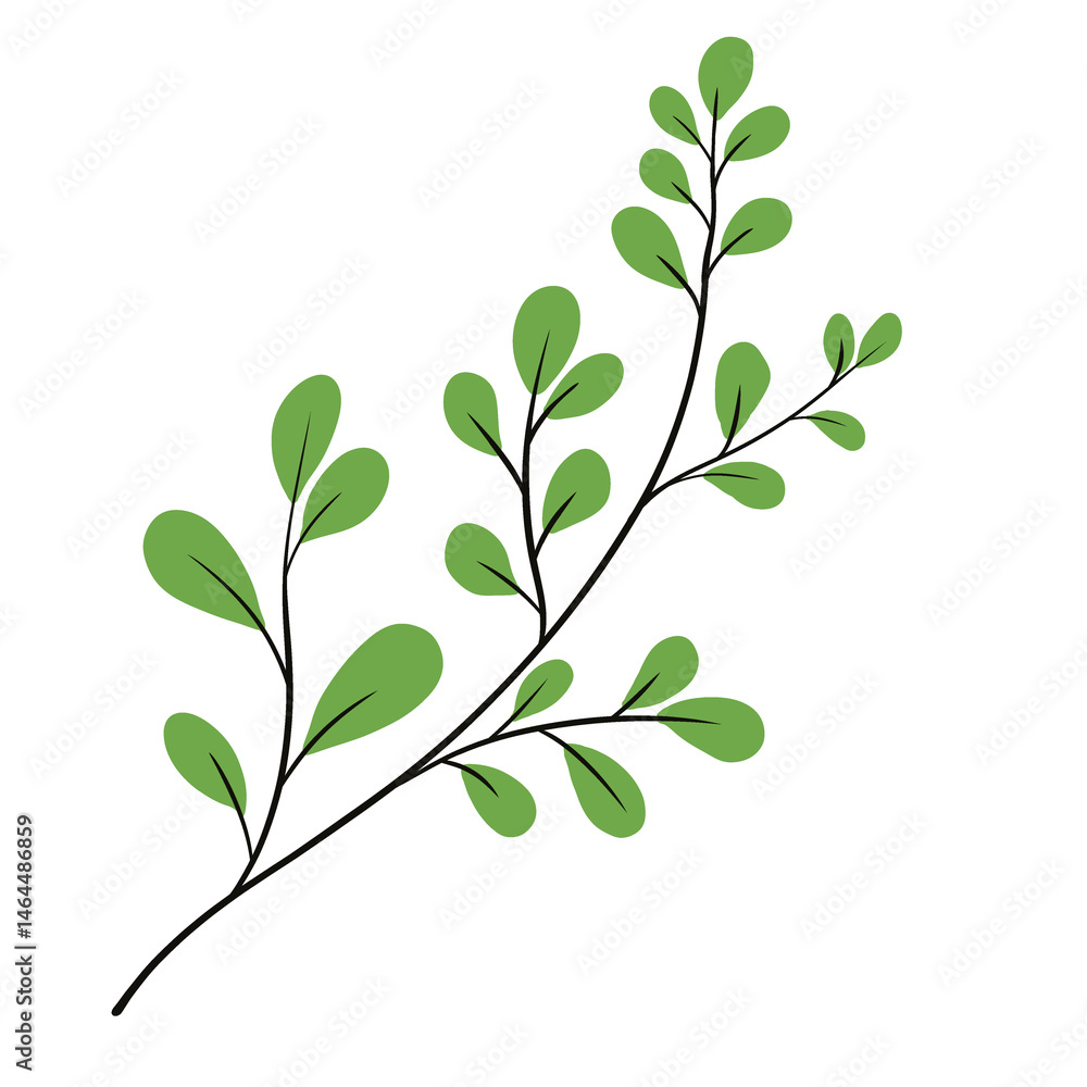 green tree with leaves green tree with leaves