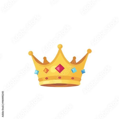 Golden-Crown-Jewels-Royalty-King-Queen-Icon