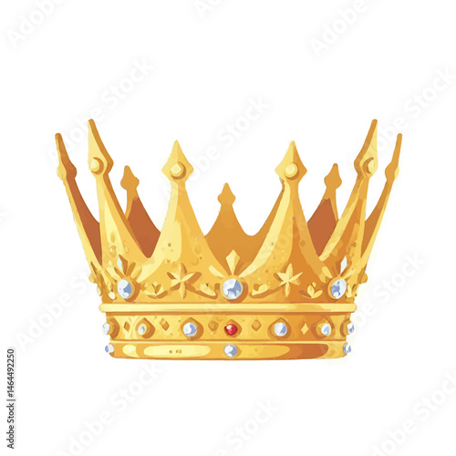 Golden-Crown-Jewels-Royalty-King-Queen-Artwork