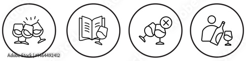 Wine icons set.eps
