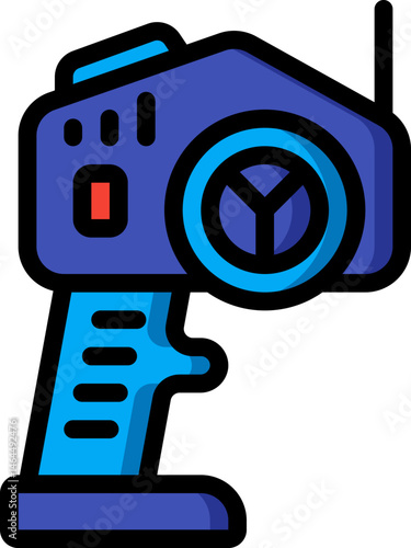 controller illustration on a white background   