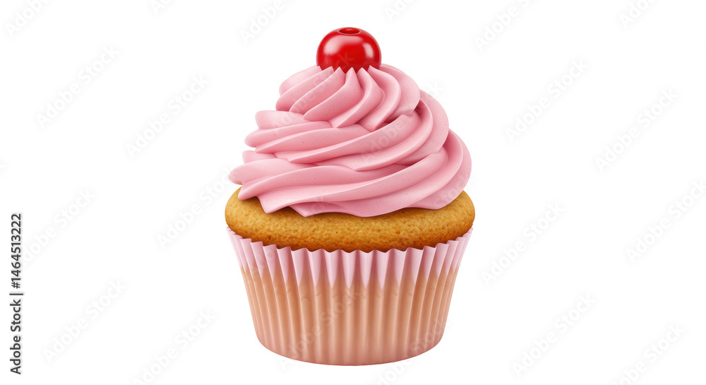 Isolated Cupcake Isolated Cupcake