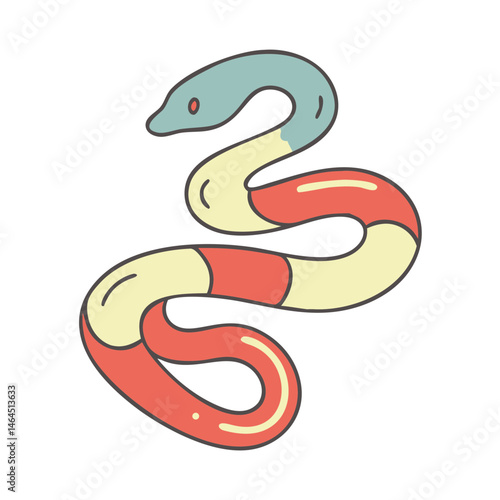 Snake Curled Up Icon Reptile Animal Serpent Transparent Background