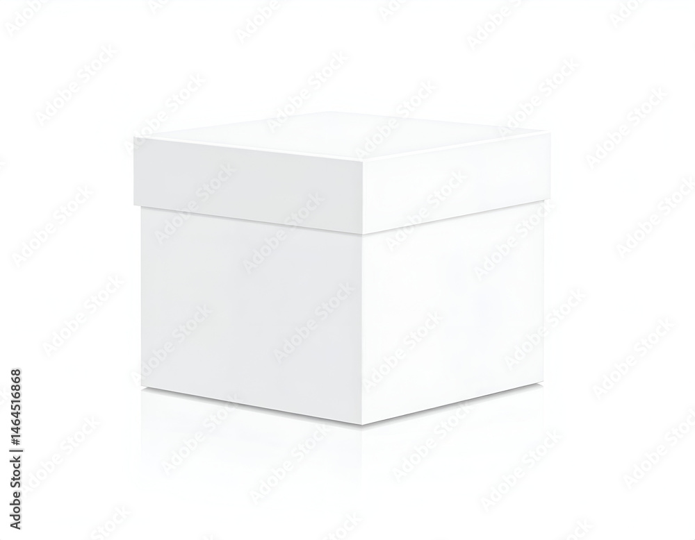 Blank White Square Gift Box Packaging Product Mockup Design Blank White Square Gift Box Packaging Product Mockup Design