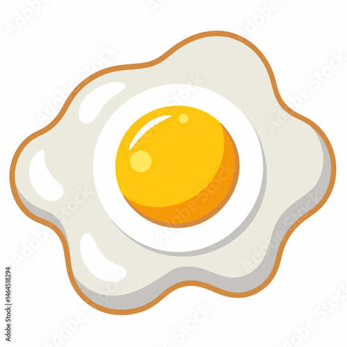 A Perfect Fried Egg.  A Culinary Delight