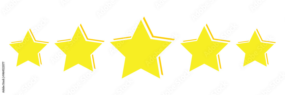 Star rating icons set, Star rating, Customer review, Rate this, Survey response, Product rating Star rating icons set, Star rating, Customer review, Rate this, Survey response, Product rating