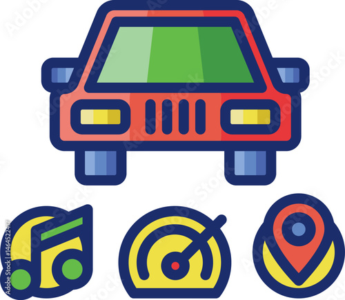 specification illustration on a white background    