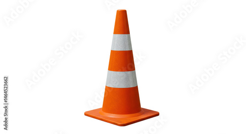 Isolated Traffic Cone