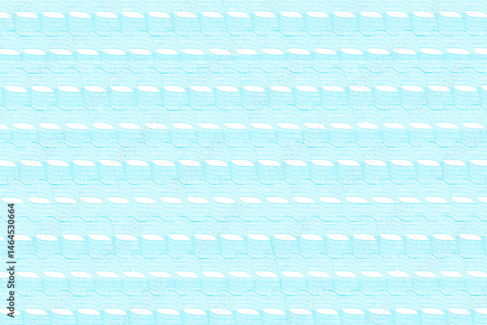 Naklejka premium abstract background with blue stripes, lines, circle, swirl. Wave ornament texture on transparent background.