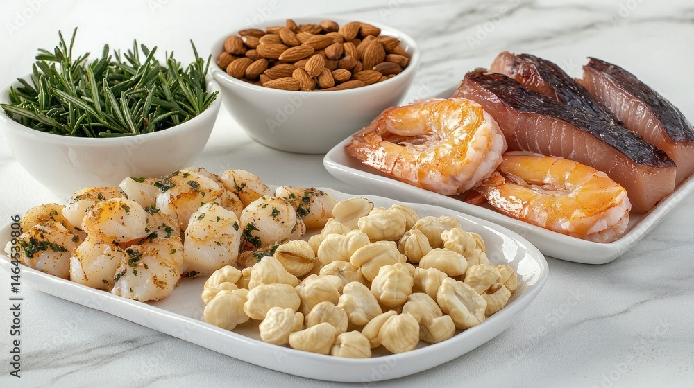 Healthy Protein & Nut Selection Healthy Protein & Nut Selection