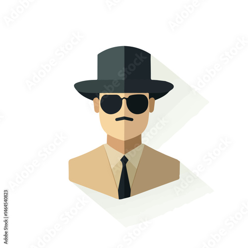 2D flat Honesty vector illustration, isolated on a white background.