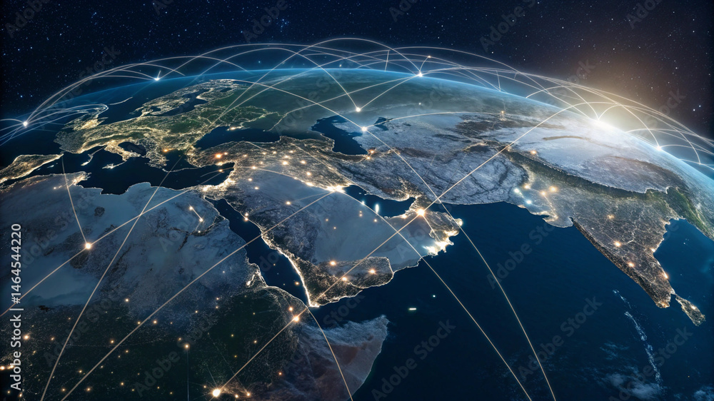 global communication concept global communication concept