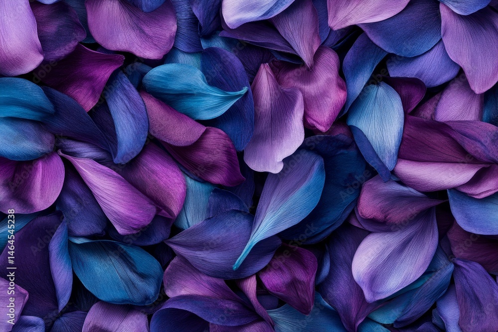 Naklejka premium A close-up view of vibrant flower petals.