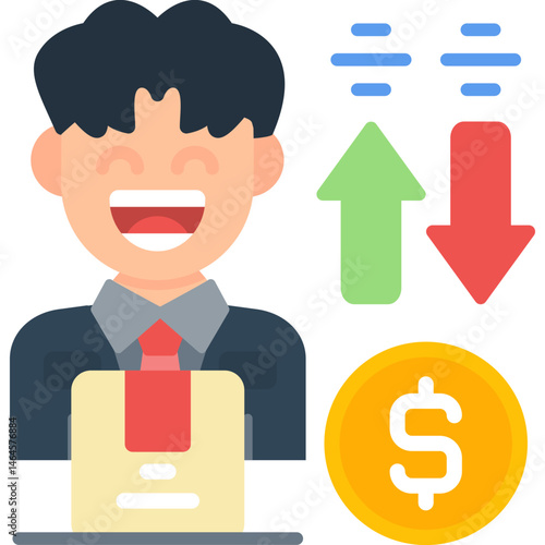 Cash On Delivery Icon Vector Element
