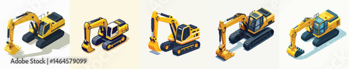 Excavator vector for project purposes