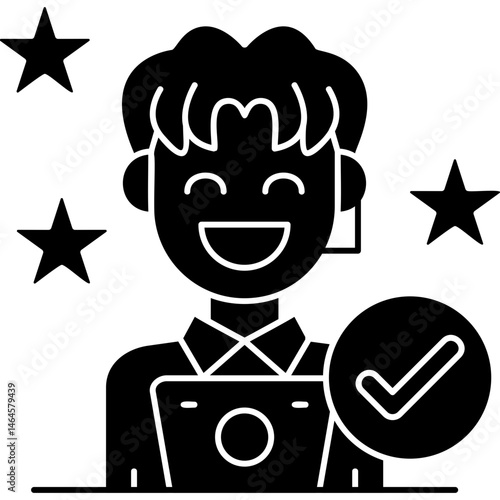 Customer Icon Vector Element