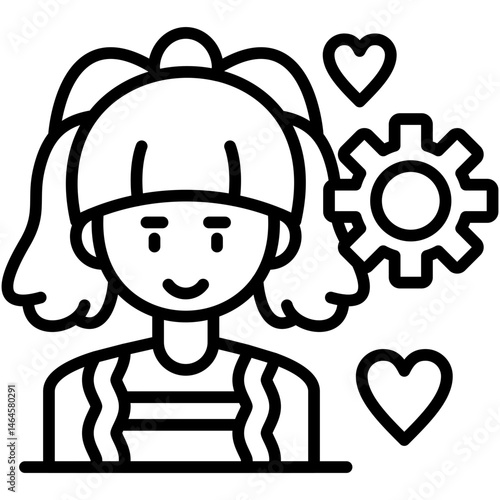 Affective Icon Vector Element