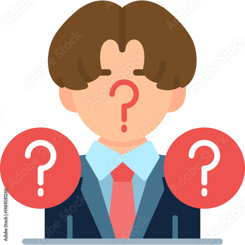 Anonymity Icon Vector Element