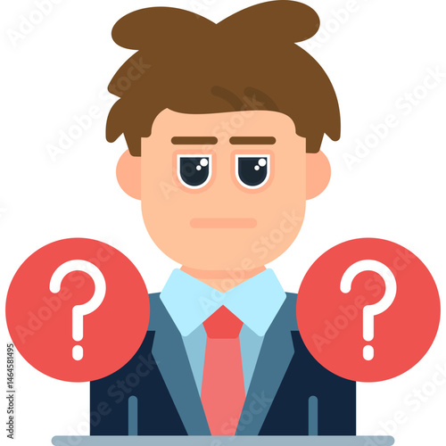 Anonymity Icon Vector Element