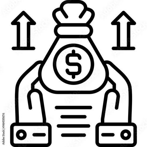 Funding Icon Vector Element