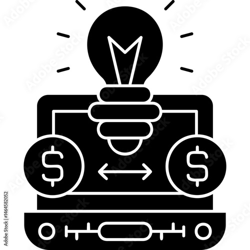Funding Idea Icon Vector Element