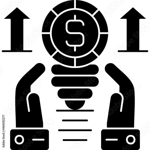 Profits Icon Vector Element