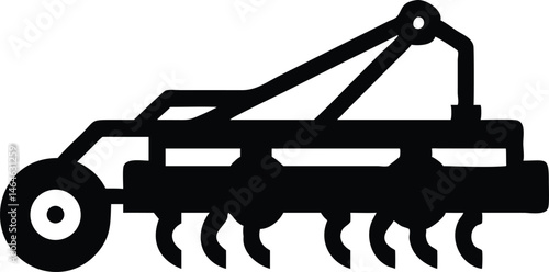 Power Harrow for Efficient Soil Tillage and Farm Preparation