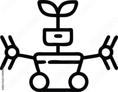 Robotic Planter for Precision Farming and Automated Crop Planting