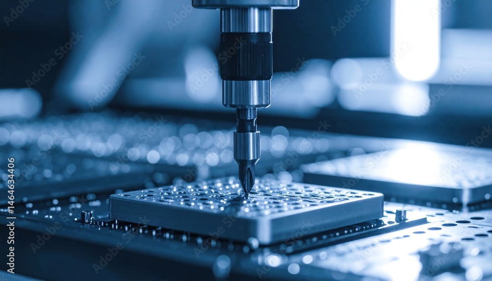 Metal Drilling on Cnc Machine Metal Drilling on Cnc Machine