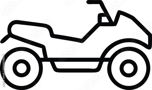 Polaris ATV Utility Vehicle for All-Terrain Transport and Adventure