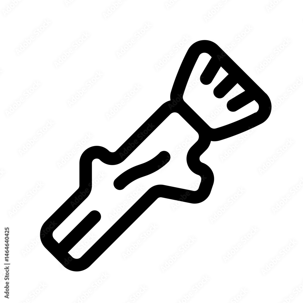 siwak icon with line style, perfect for user interface projects siwak icon with line style, perfect for user interface projects