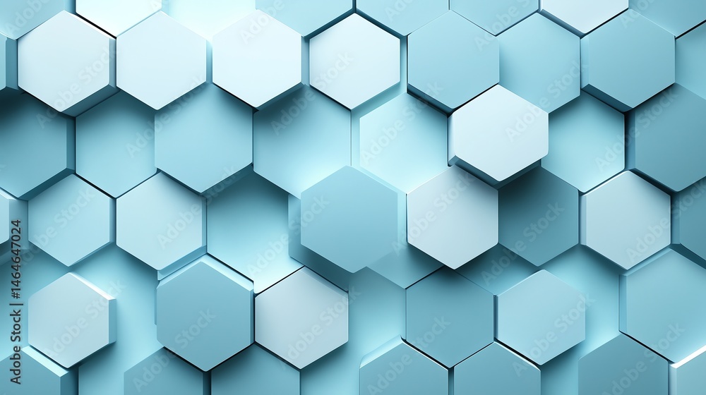 Hexagonal pattern background with minimalist medical design and negative space, great for healthcare and tech themes Hexagonal pattern background with minimalist medical design and negative space, great for healthcare and tech themes