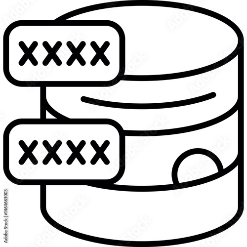 Data Masking Icon