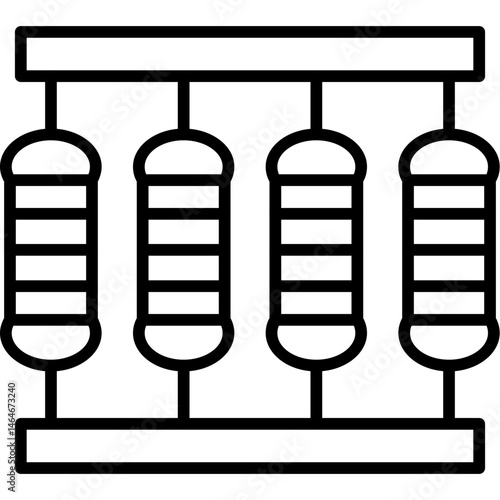 Wallpaper Mural Resistor Icon Torontodigital.ca