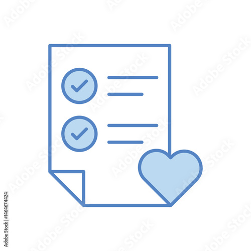 Whislist Icon vector