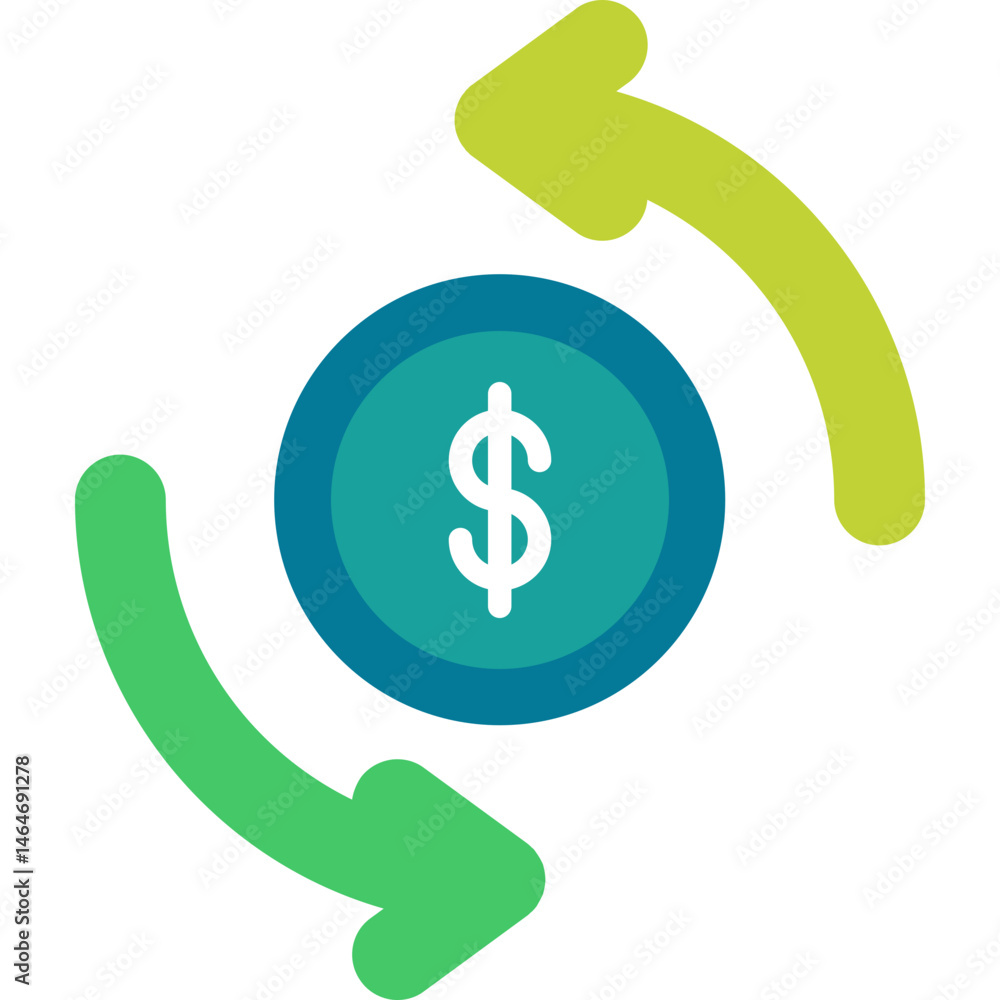 Financial Transaction Icon Financial Transaction Icon