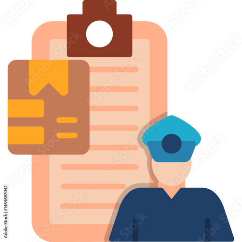 Customs Declaration Icon