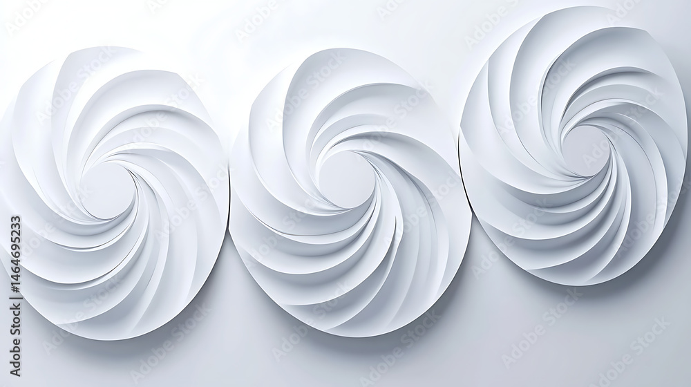 Obraz premium Harmony in White
