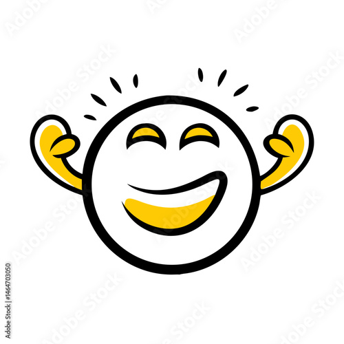 Smiling Face Icon – Happy Emoji & Joyful Expression Hand Drawn:
Hand drawn smiling face emoji, perfect for expressing happiness, positivity, joy, and satisfaction.