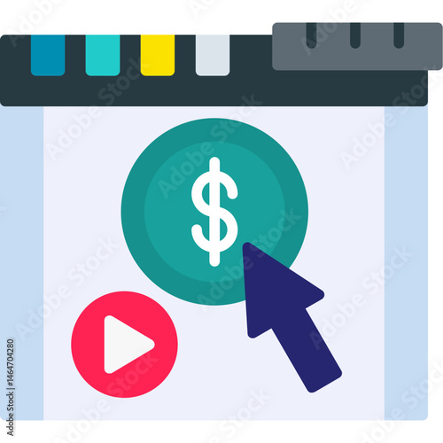 Pay-Per-Click Advertising Icon